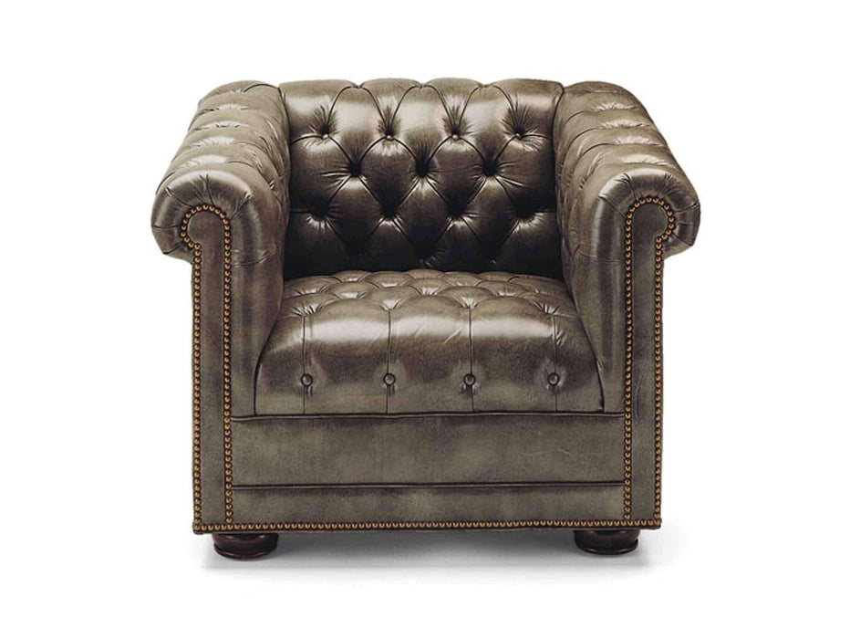 Chesterfield Leather Chair | American Luxury | Wellington's Fine Leather Furniture