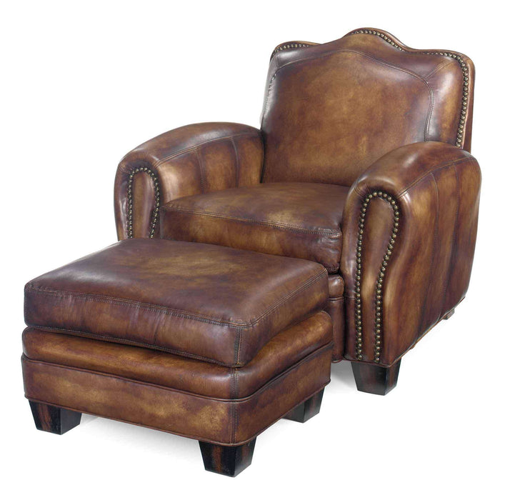 Camelback Leather Chair | American Heirloom | Wellington's Fine Leather Furniture