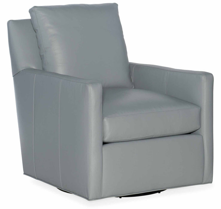 Jaxon Leather Swivel Tub Chair | American Heritage | Wellington's Fine Leather Furniture