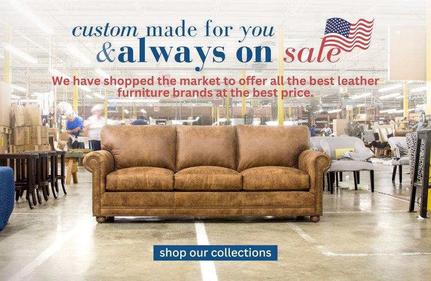 American Made Leather Furniture Sale