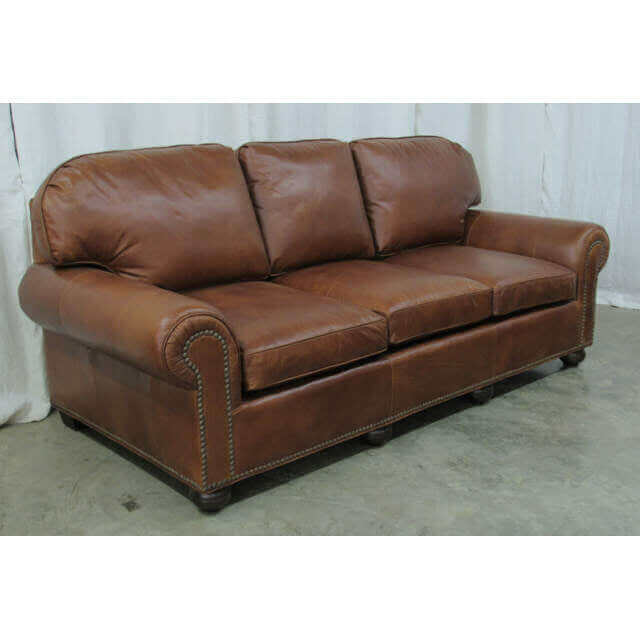 Senneca Leather Sofa, Chair & Ottoman Set | Clearance Furniture | Wellington's Fine Leather Furniture
