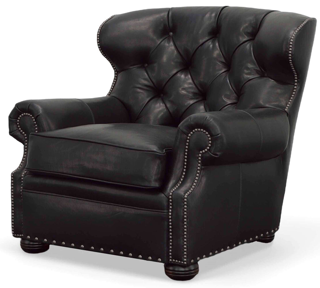 Augustus Leather Chair | American Tradition | Wellington's Fine Leather Furniture