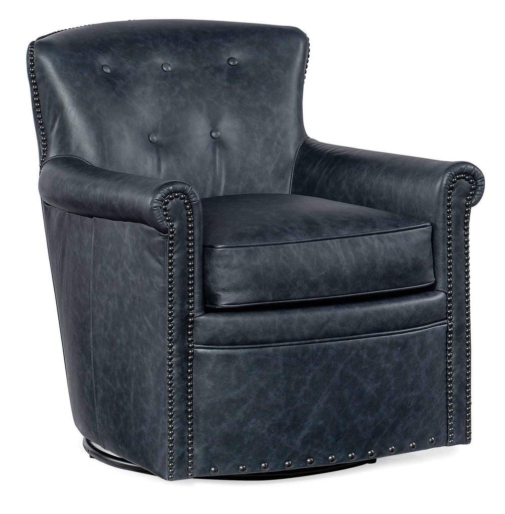 Krystal Leather Swivel Chair | Budget Elegance | Wellington's Fine Leather Furniture