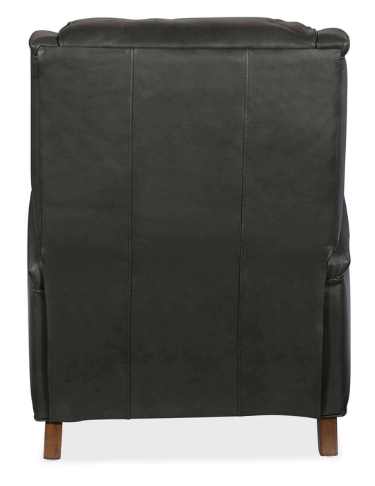 Stossel Leather Recliner In Grey | Budget Elegance | Wellington's Fine Leather Furniture