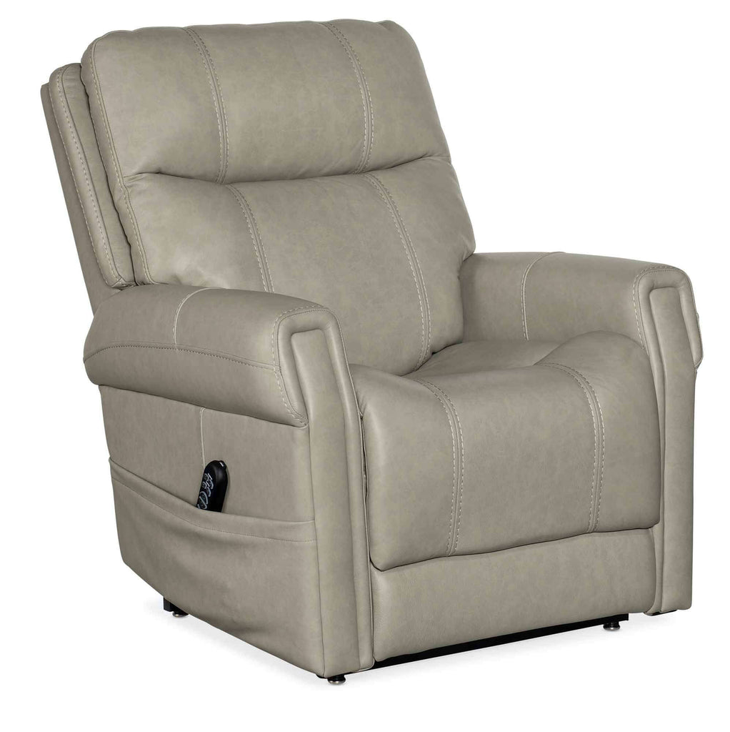 Cameron Leather Power Lift Recliner With Articulating Headrest And Lumbar | Budget Elegance | Wellington's Fine Leather Furniture