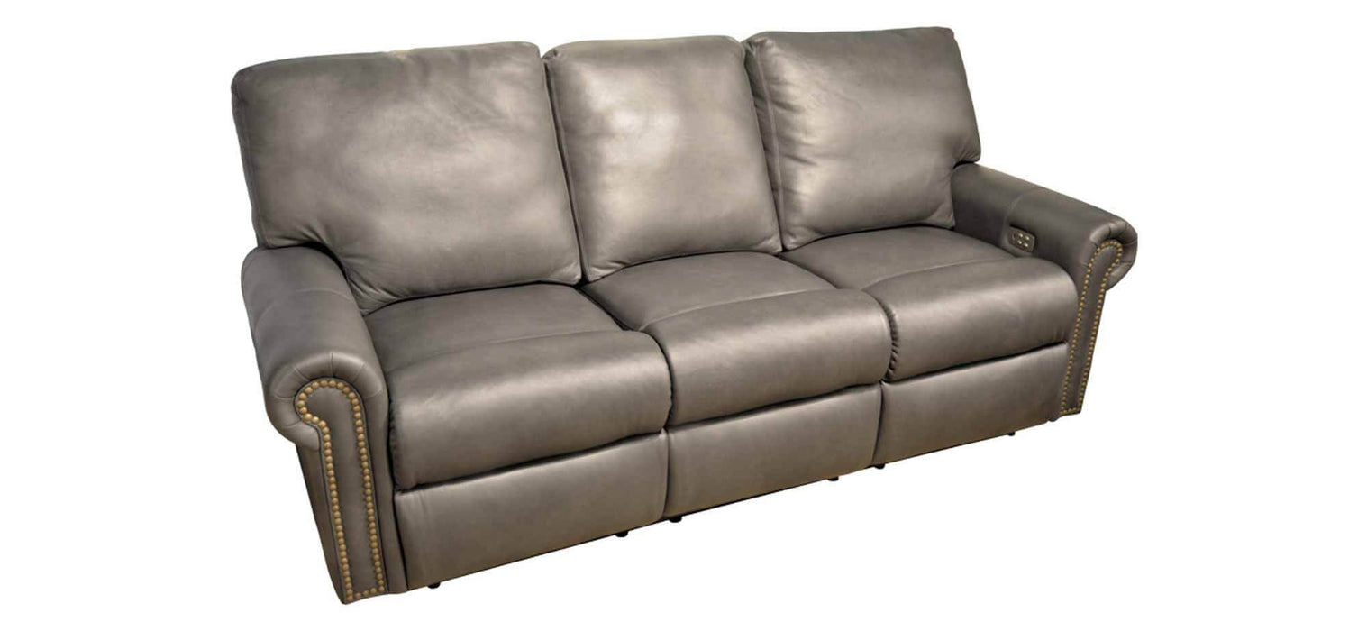 Fairmont Leather Reclining Sofa | American Style | Wellington's Fine Leather Furniture