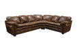 Santa Barbara Leather Sectional | American Style | Wellington's Fine Leather Furniture