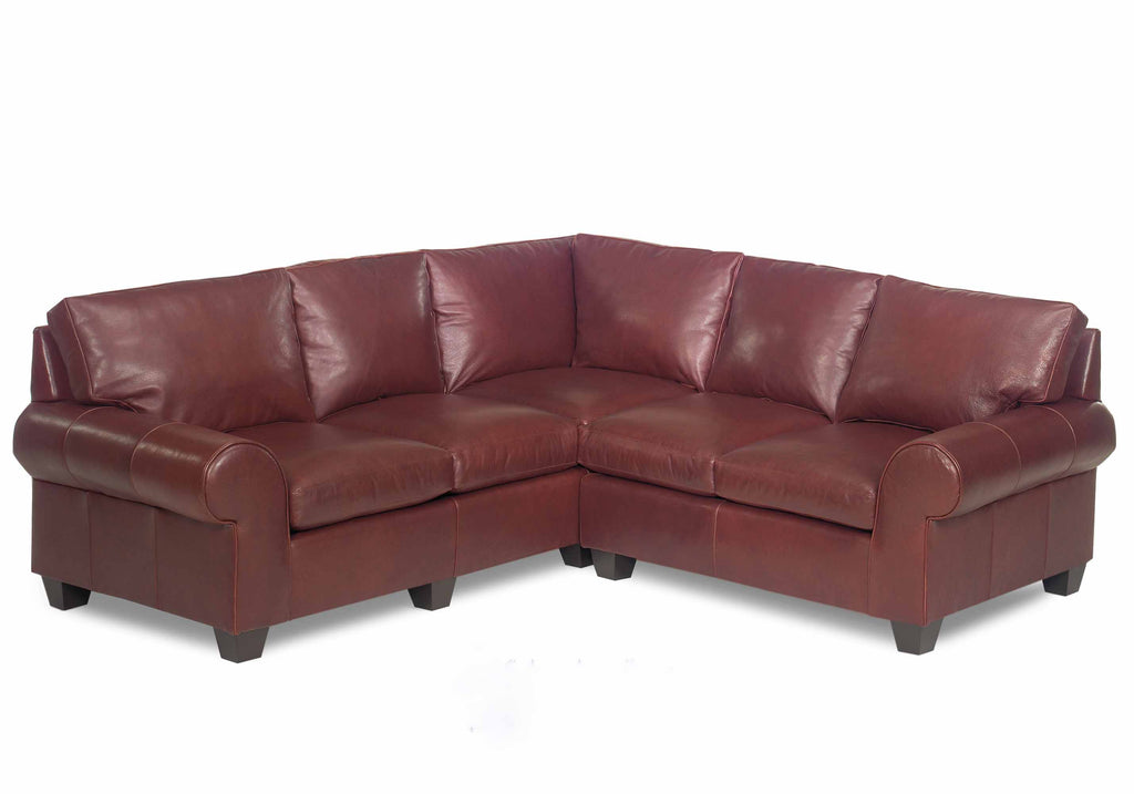 Washington Leather Sectional | American Heirloom | Wellington's Fine Leather Furniture