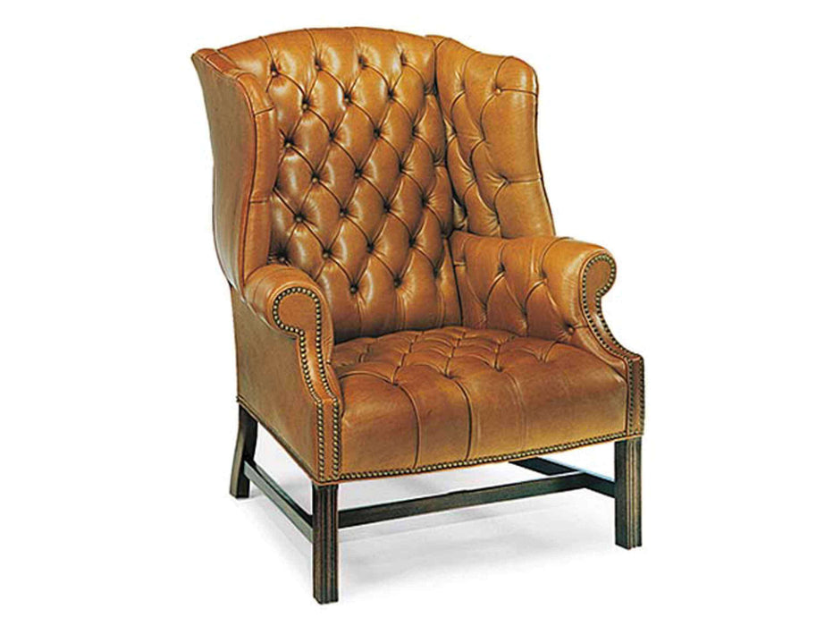 John Tufted Leather Chair