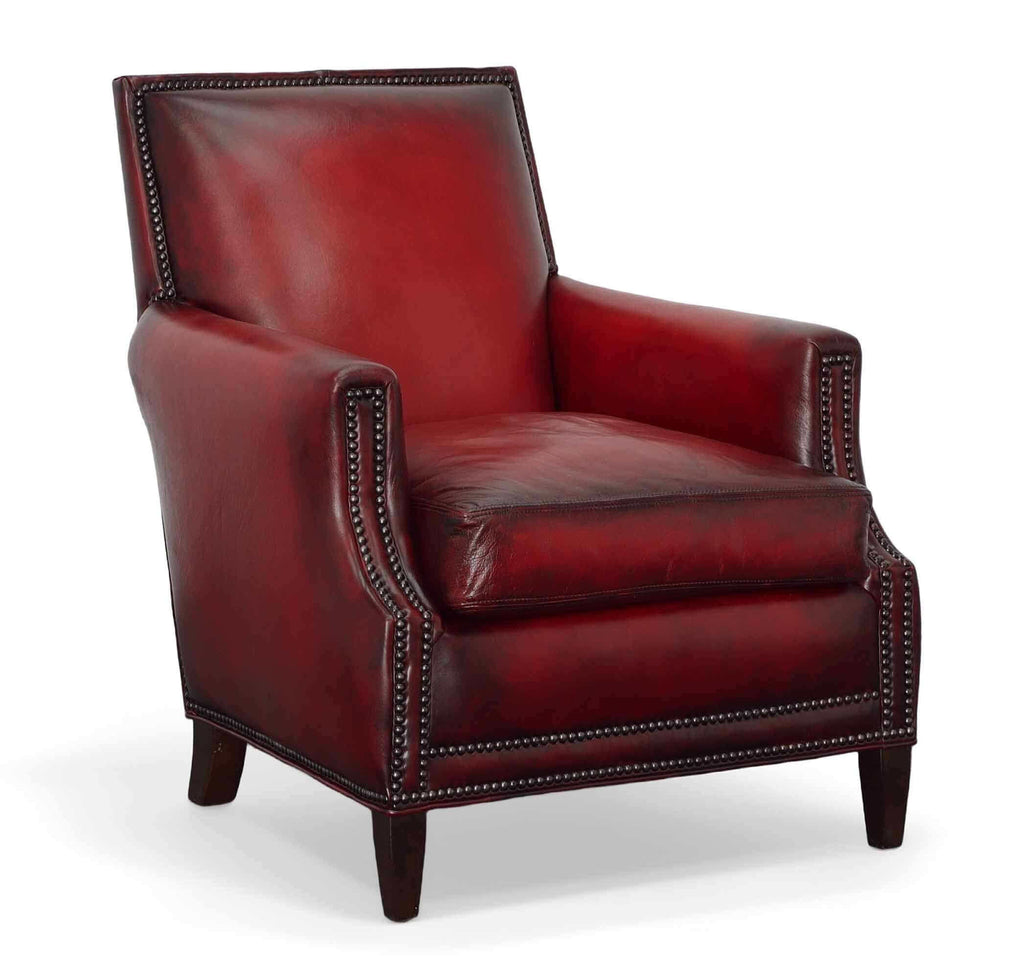 Frances Leather Chair | American Tradition | Wellington's Fine Leather Furniture