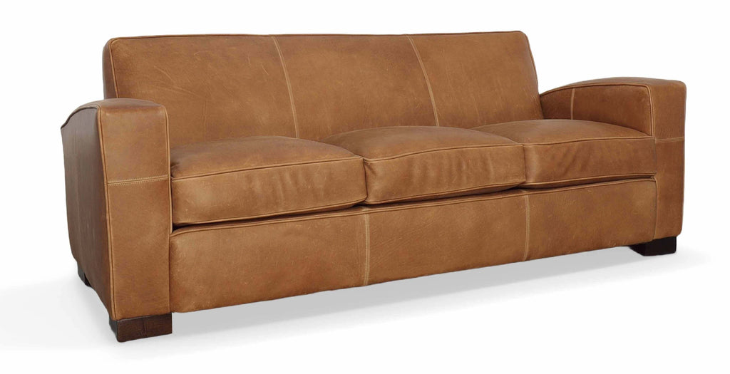 Marvin Leather Sofa | American Tradition | Wellington's Fine Leather Furniture