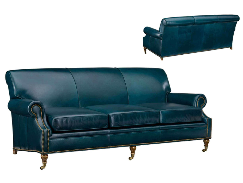 Springhouse Leather Sofa | American Luxury | Wellington's Fine Leather Furniture