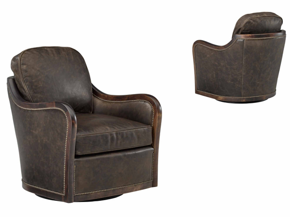 Marco Leather Swivel Chair