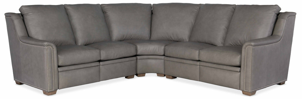 Raiden Leather Sectional | American Heritage | Wellington's Fine Leather Furniture