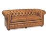 Button Tufted Leather Loveseat | American Luxury | Wellington's Fine Leather Furniture
