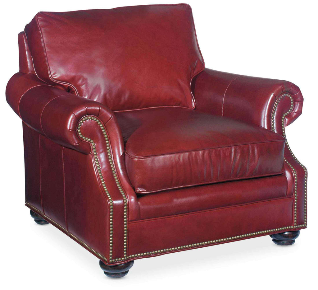 Warner Leather Chair | American Heritage | Wellington's Fine Leather Furniture