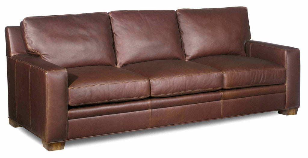 Hanley Leather Sofa | American Heritage | Wellington's Fine Leather Furniture