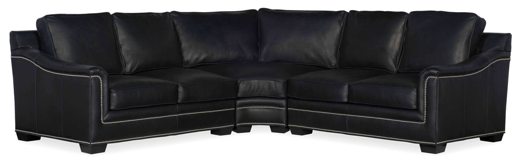 Randleman Leather Sectional | American Heritage | Wellington's Fine Leather Furniture