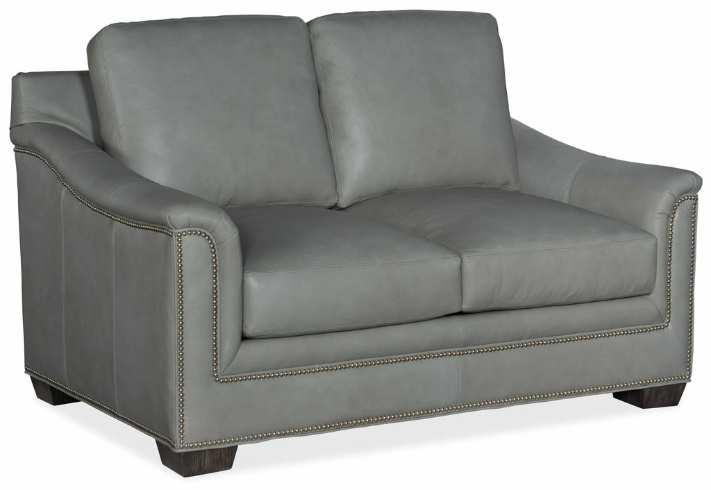 Randleman Leather Loveseat | American Heritage | Wellington's Fine Leather Furniture