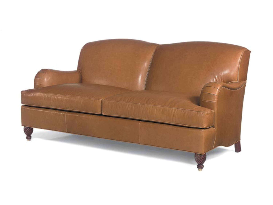 Armstrong Leather Two Cushion 76" Short Sofa