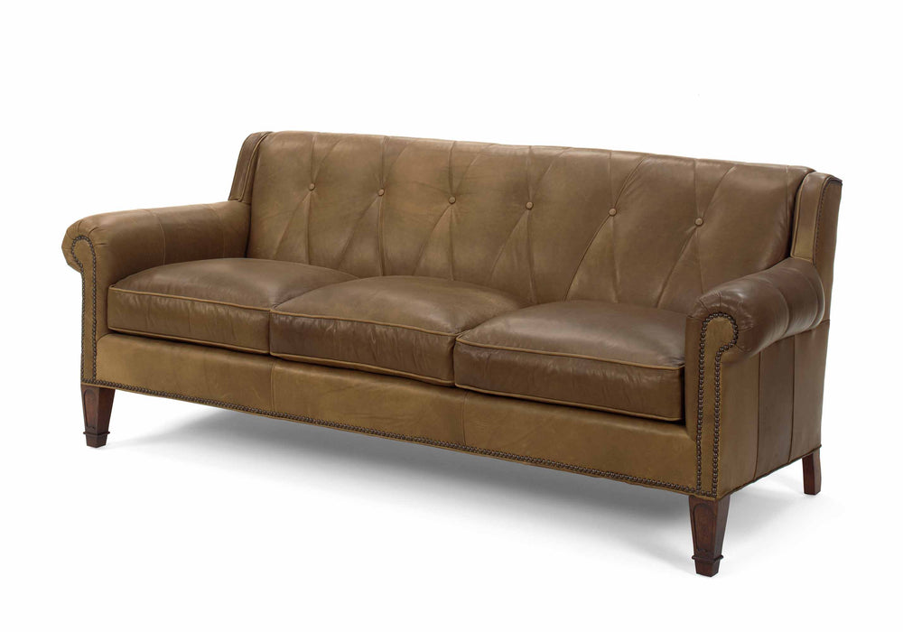 Cleo Leather Loveseat | American Heirloom | Wellington's Fine Leather Furniture