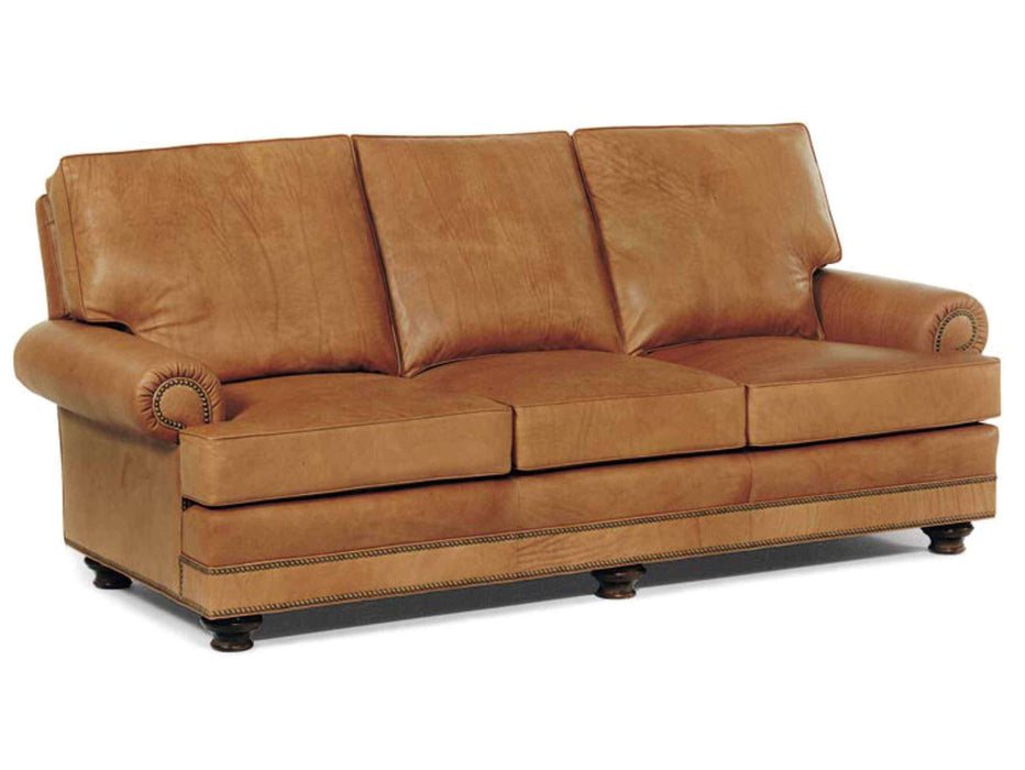 Bon Aire Leather Sleeper Sofa