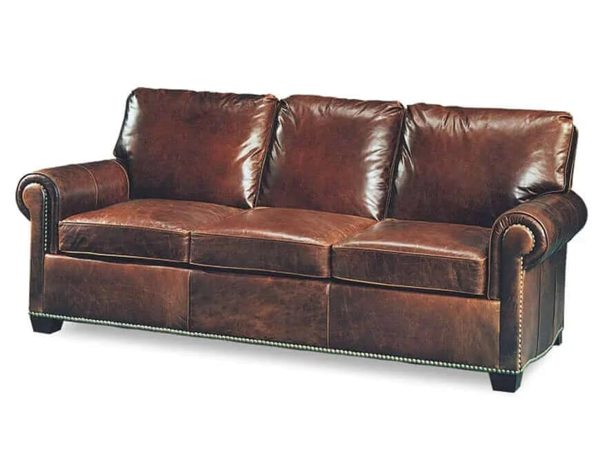 Robinson Leather Loveseat | American Luxury | Wellington's Fine Leather Furniture