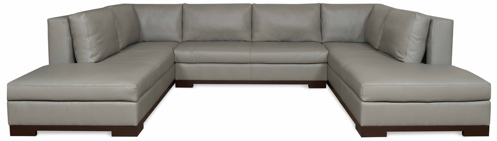 Brutus Leather Sectional | American Heirloom | Wellington's Fine Leather Furniture