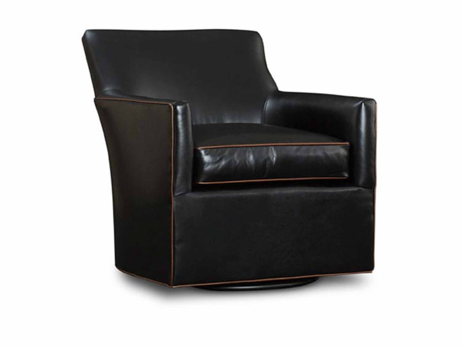 Zander Leather Swivel Chair