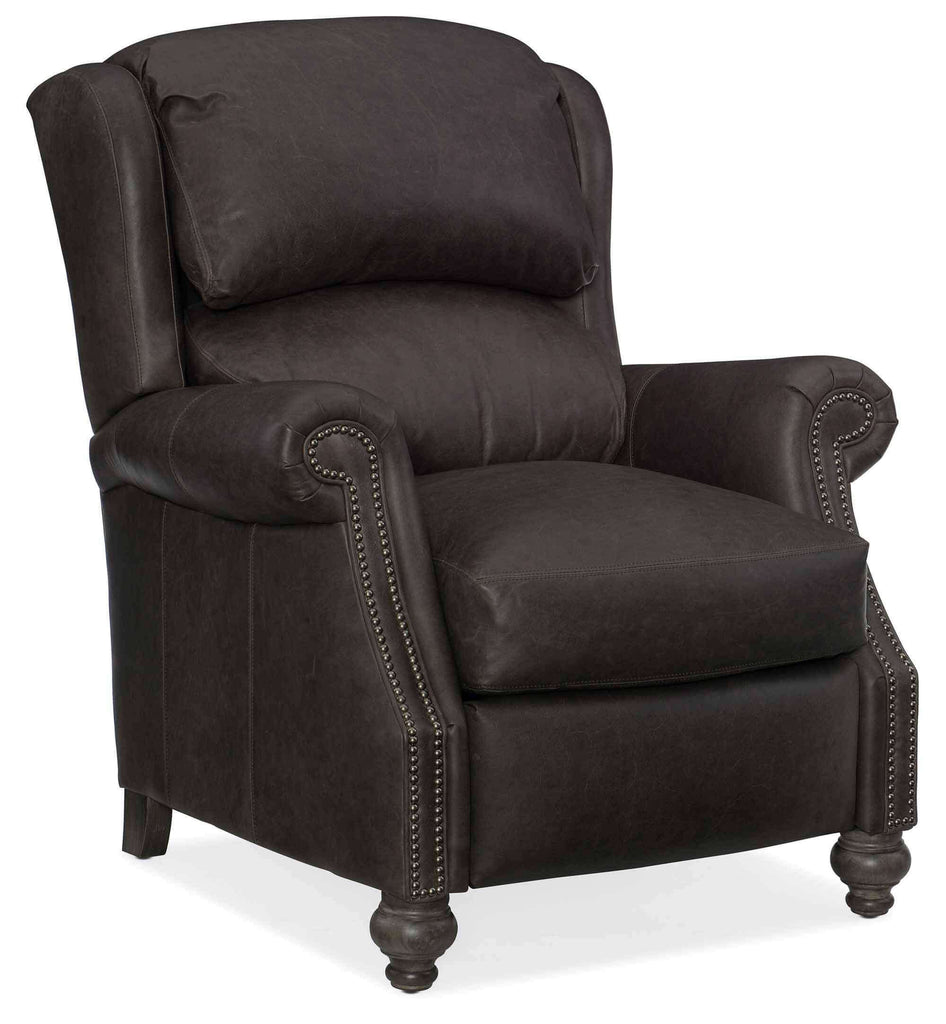 Bancroft Leather Recliner | American Heritage | Wellington's Fine Leather Furniture