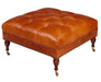Grover Leather Cocktail Ottoman | American Heirloom | Wellington's Fine Leather Furniture