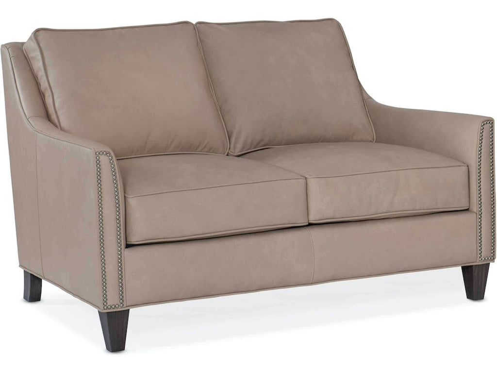 Meredith Leather Loveseat | American Heritage | Wellington's Fine Leather Furniture