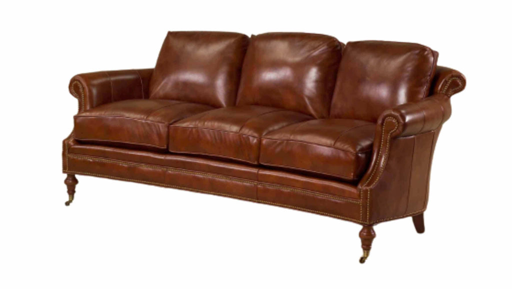 Sheldon Leather Sofa | American Heirloom | Wellington's Fine Leather Furniture