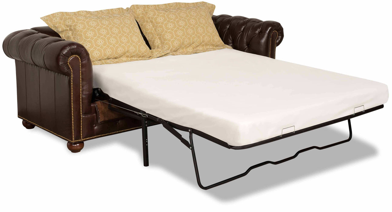 Baton Rouge Leather Sleeper Sofa | American Heirloom | Wellington's Fine Leather Furniture