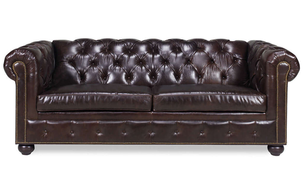 Baton Rouge Leather Sleeper Sofa | American Heirloom | Wellington's Fine Leather Furniture