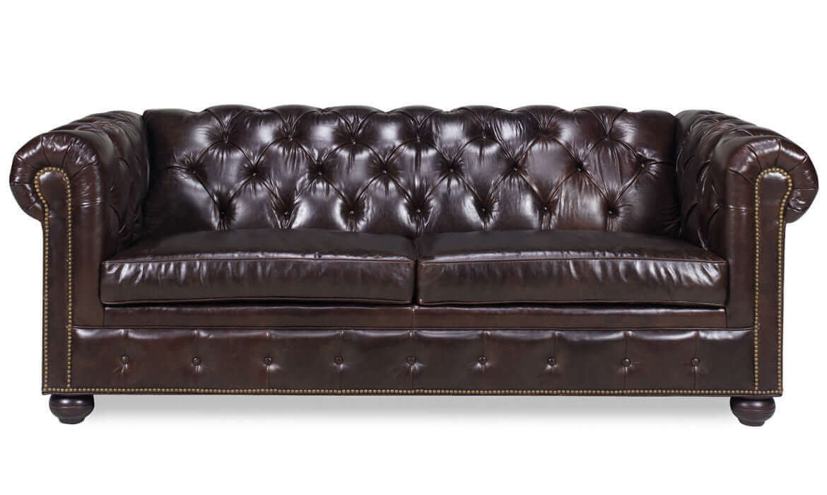 Baton Rouge Leather Sleeper Sofa