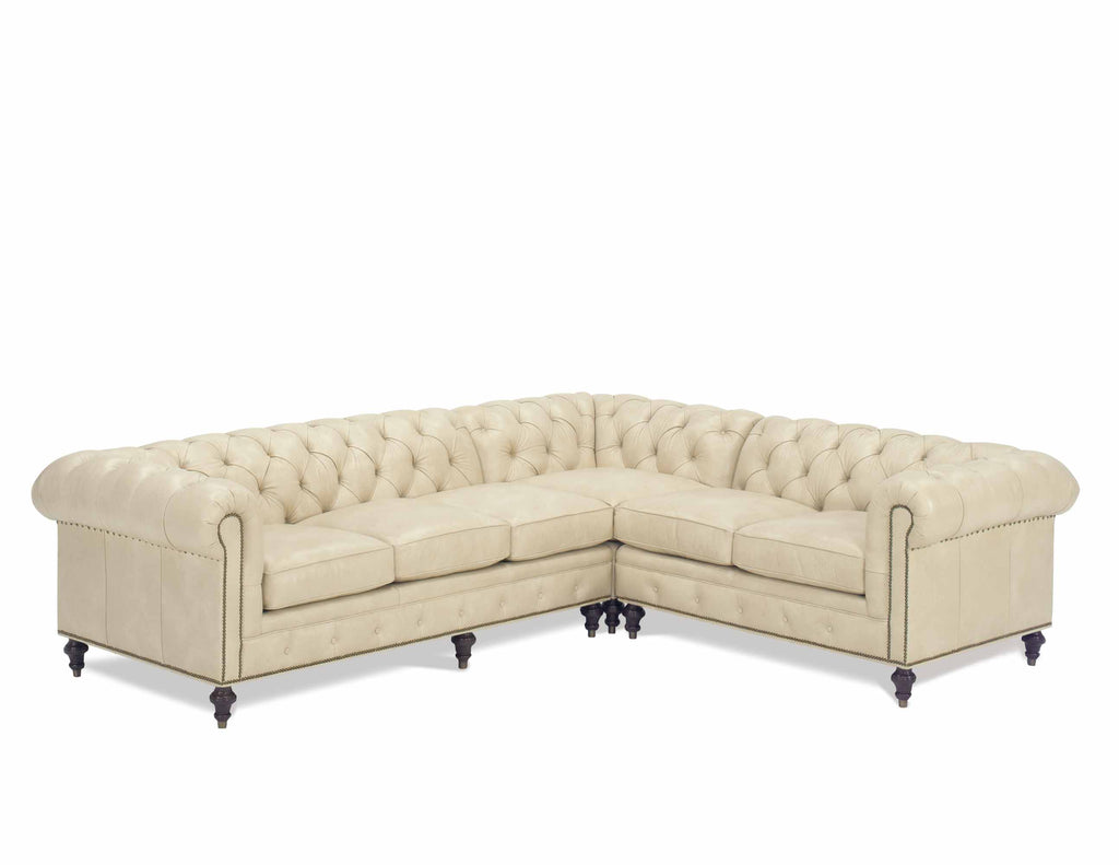 Baton Rouge Leather Sectional | American Heirloom | Wellington's Fine Leather Furniture