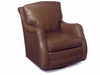 High Point Leather Swivel Glider Chair | American Heirloom | Wellington's Fine Leather Furniture