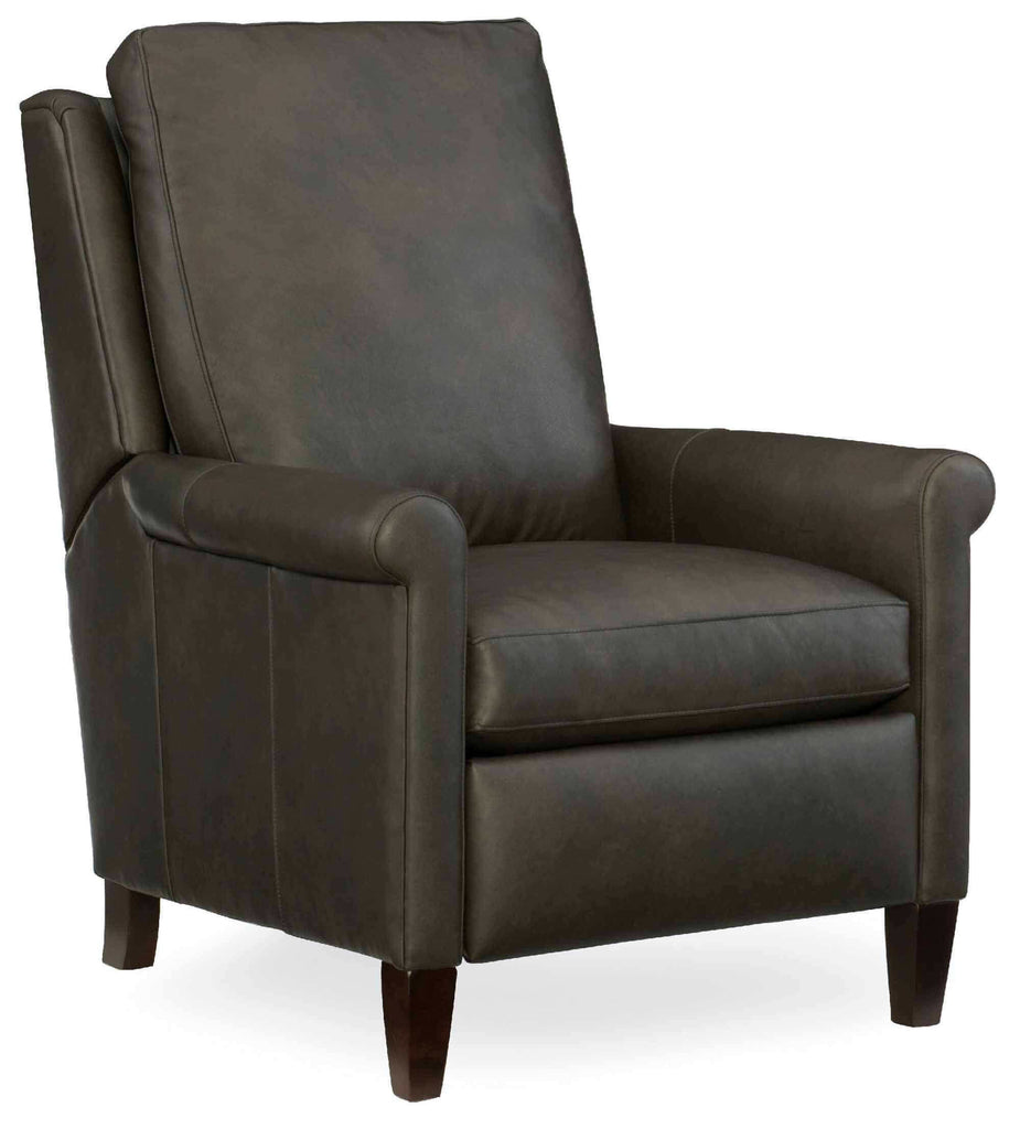 Timber Leather Recliner | American Heritage | Wellington's Fine Leather Furniture