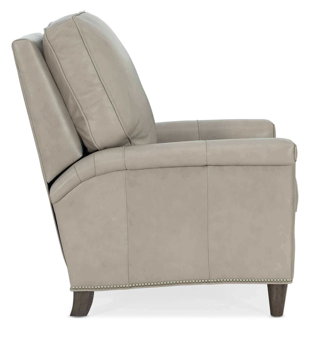 Mallory Leather Recliner | American Heritage | Wellington's Fine Leather Furniture