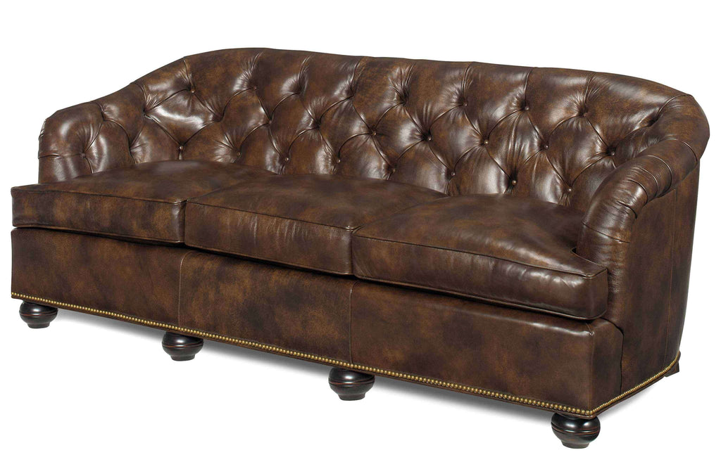 Coleman Leather Loveseat | American Heirloom | Wellington's Fine Leather Furniture