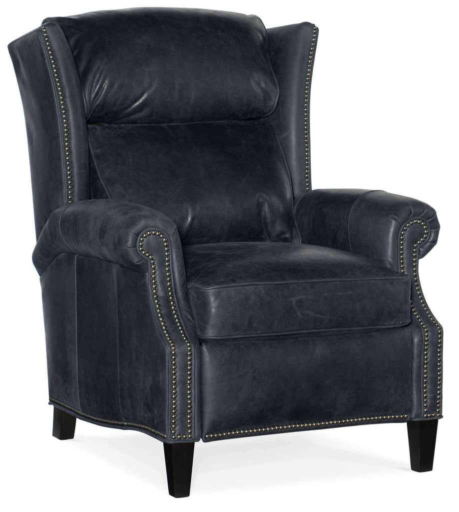 Broderick Leather Recliner | American Heritage | Wellington's Fine Leather Furniture