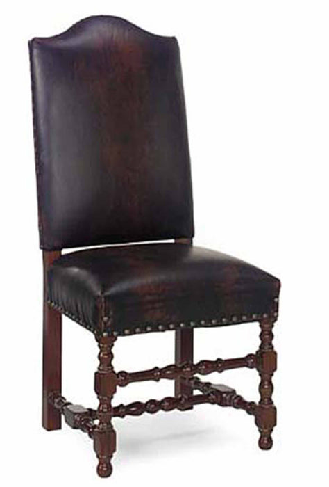 Lasson Leather Armless Dining Chair