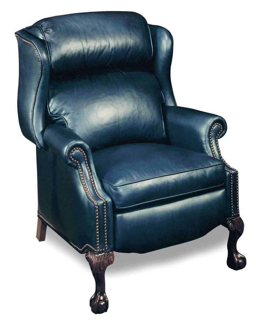 Presidential Leather Recliner (Ball in Claw Leg) | American Heritage | Wellington's Fine Leather Furniture