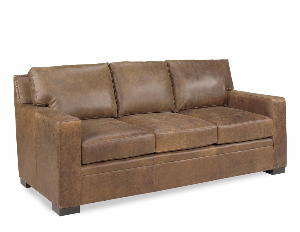 Peoria Large Leather Sofa | American Heirloom | Wellington's Fine Leather Furniture