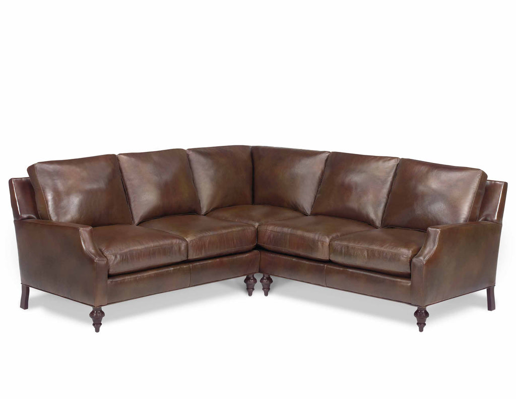 York Leather Sectional | American Heirloom | Wellington's Fine Leather Furniture