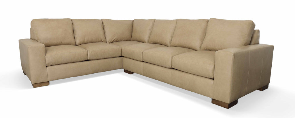 Chesapeake Leather Sectional | American Tradition | Wellington's Fine Leather Furniture