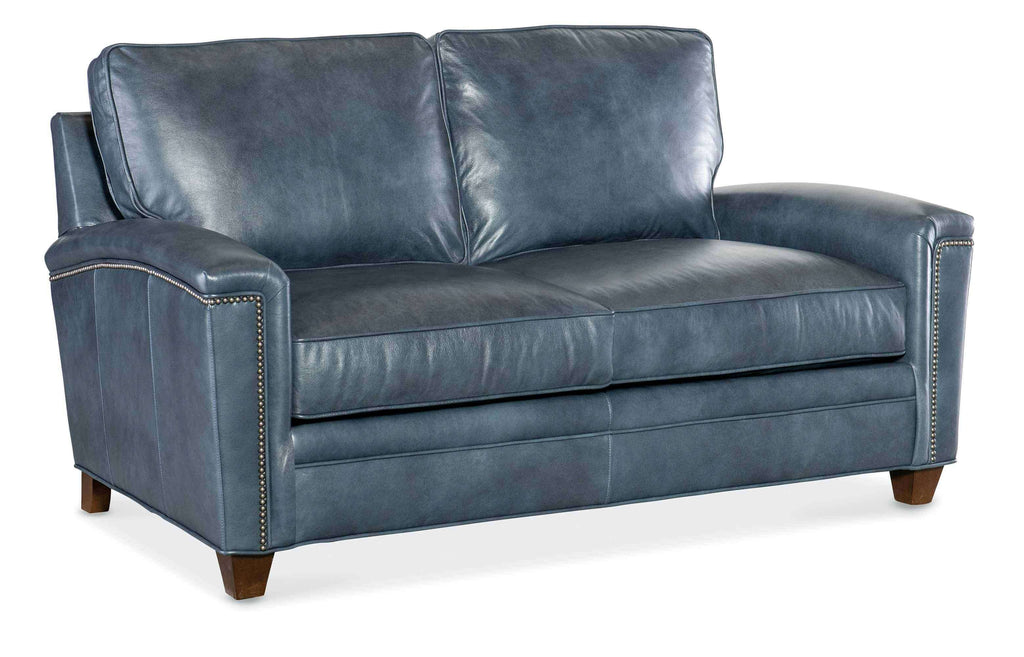 Ollie Leather Loveseat | American Heritage | Wellington's Fine Leather Furniture