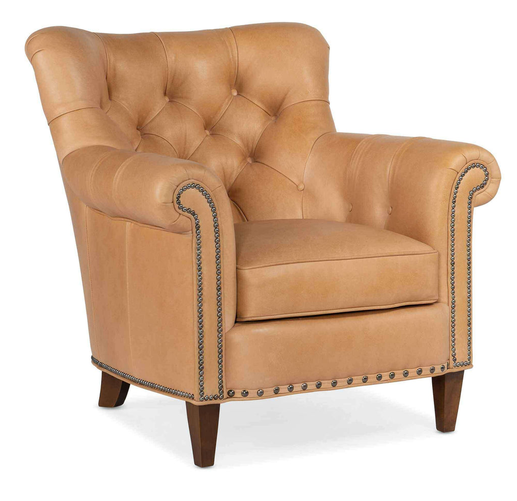 Kirby Leather Chair | American Heritage | Wellington's Fine Leather Furniture