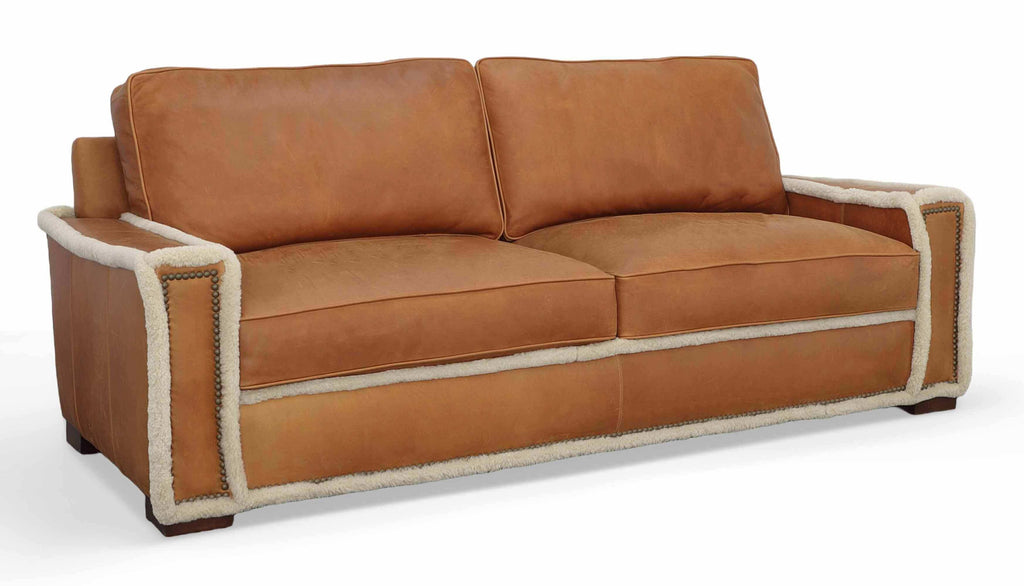 Pirate Leather Sofa | American Tradition | Wellington's Fine Leather Furniture